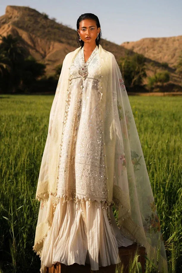 Sana Safinaz | Luxury Lawn Collection | 005A - Rang-e-Khaas