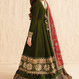 JAZMIN__Embroidered Velvet Formal VF-2036