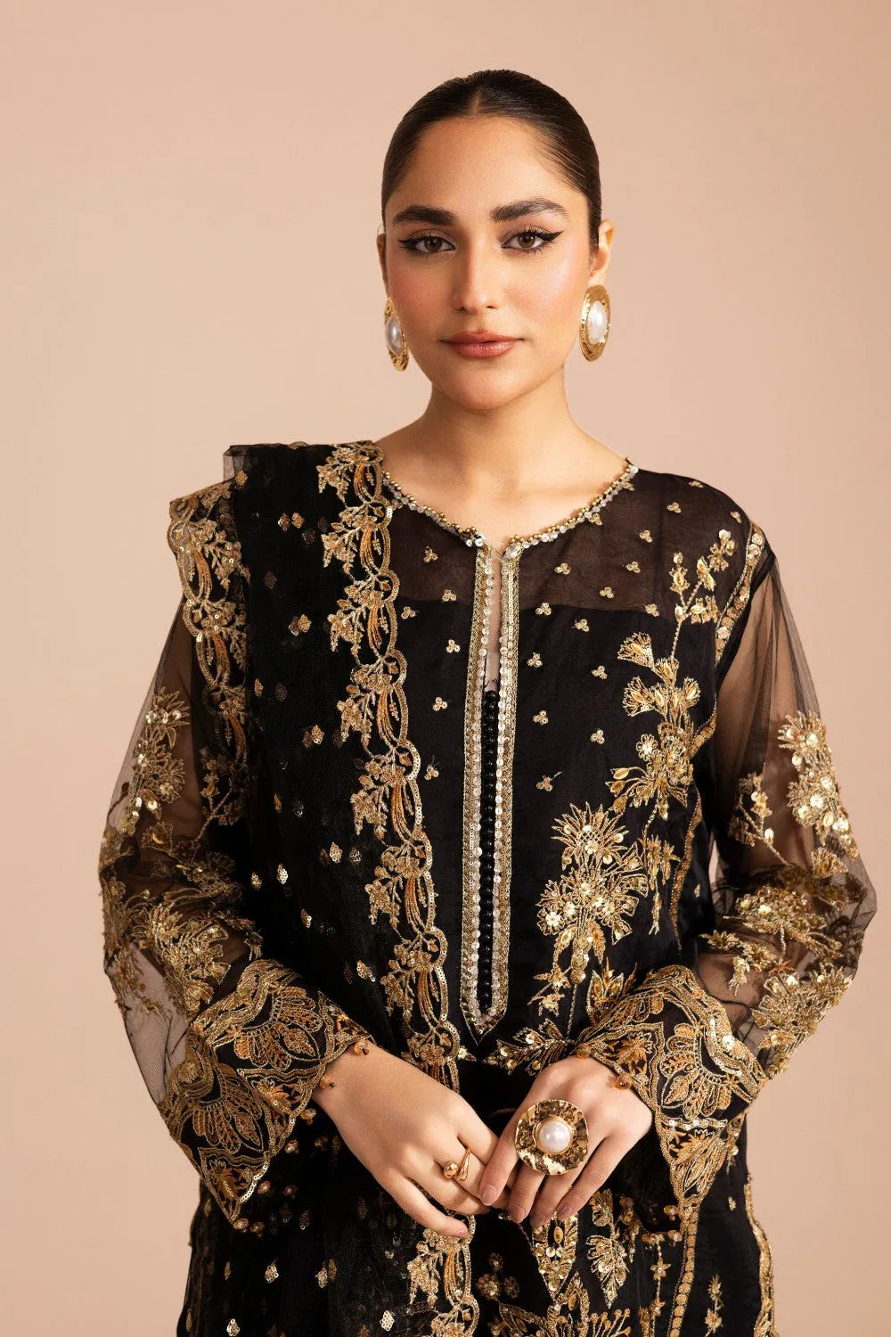 Maryum N Maria | Zircon Formals | LALEH - MS40080 - Rang-e-Khaas