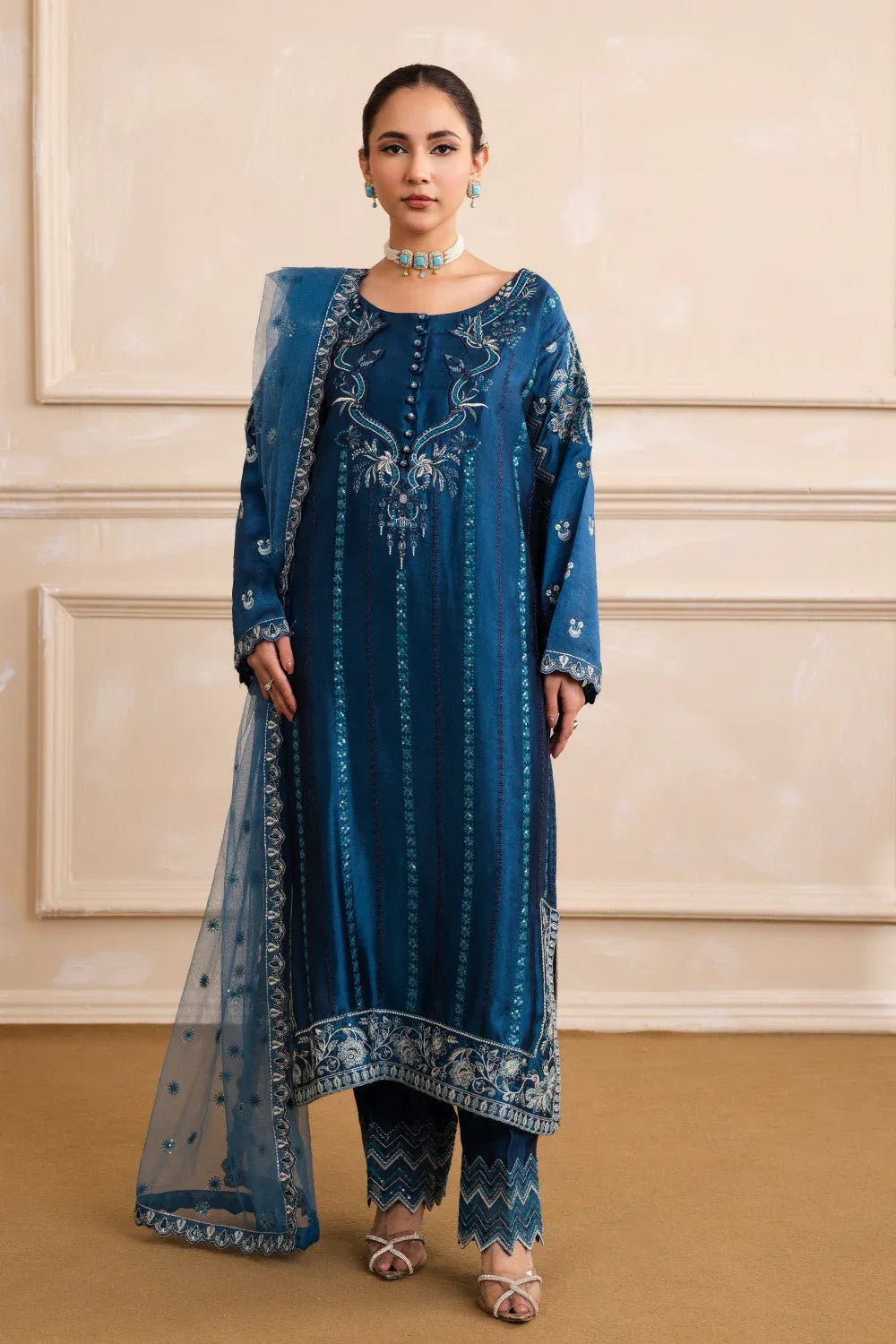 Maryum N Maria | Izara Formals | LAMIS - MW40038 - Rang-e-Khaas
