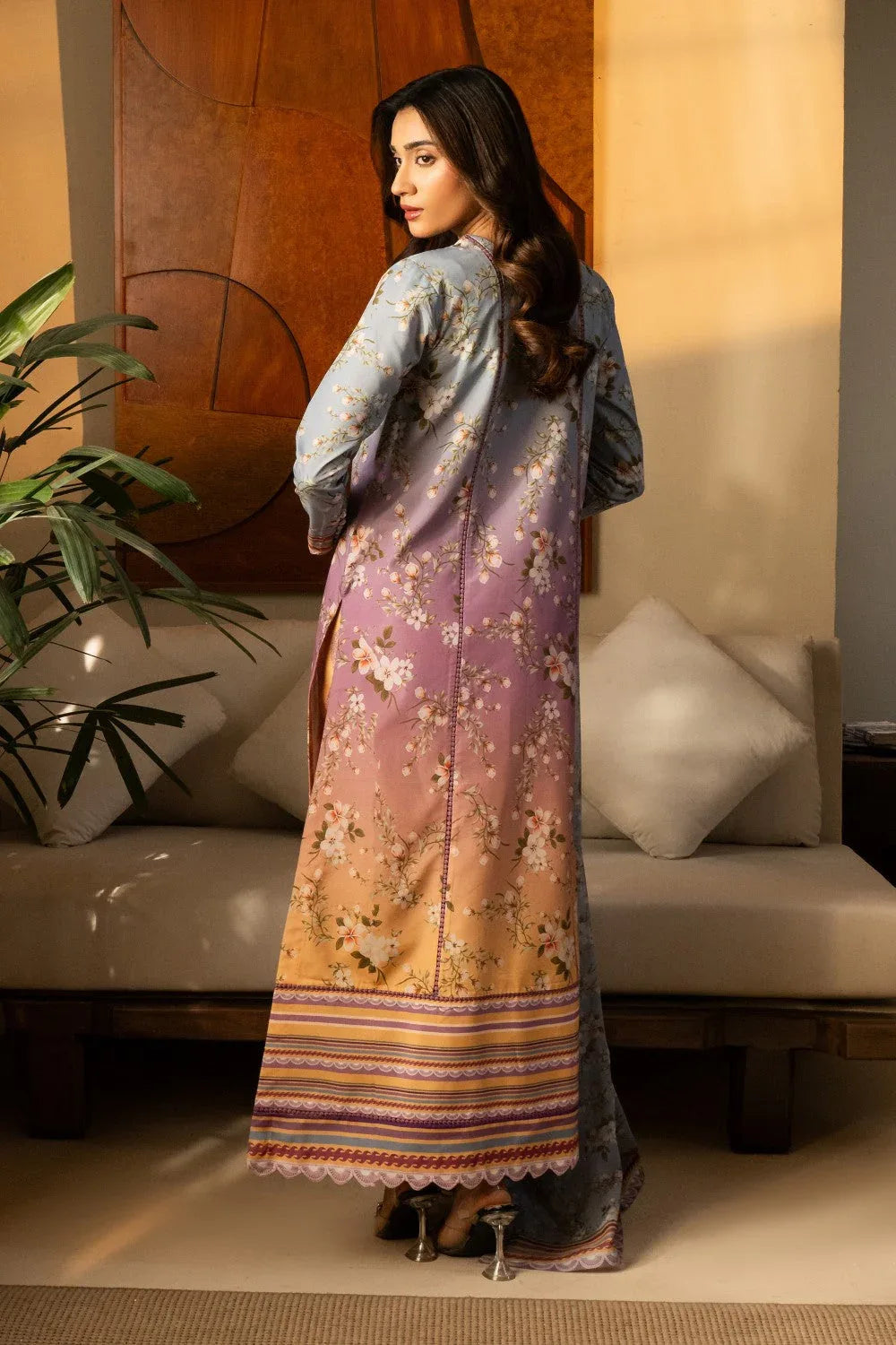 Maryum N Maria | Nazm Collection | LANA - MS50458 - Rang-e-Khaas