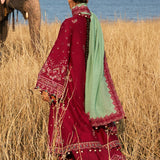Hussain Rehar | Luxury Lawn 25 | Mahogany