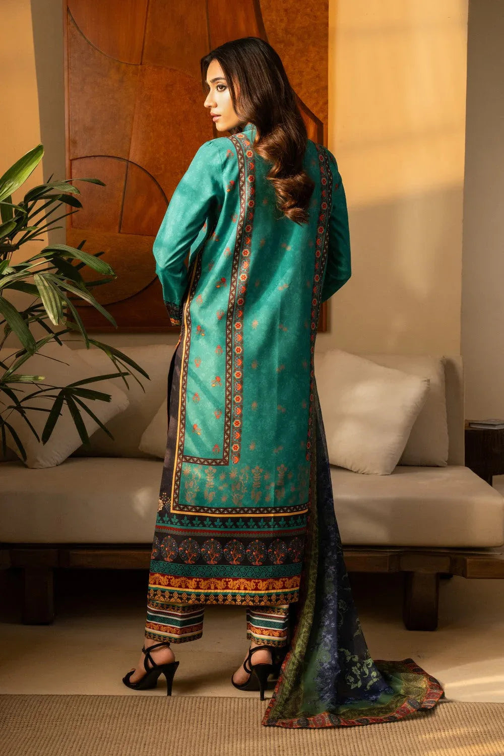 Maryum N Maria | Nazm Collection | LIYANA - MS50469 - Rang-e-Khaas