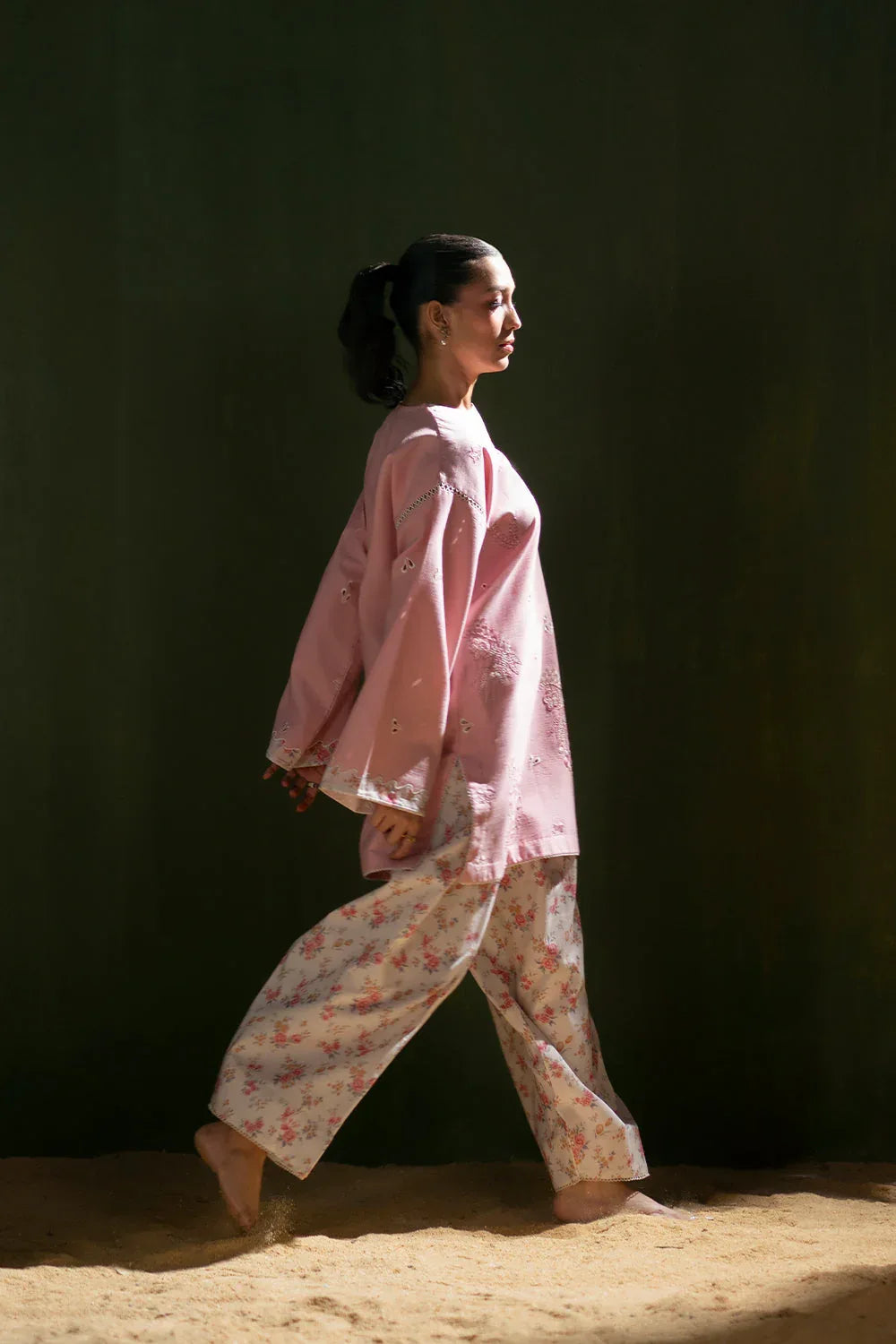 Saira Rizwan | Joolie Co ords | JOOLIE PINK - JBP25-08 - Rang-e-Khaas