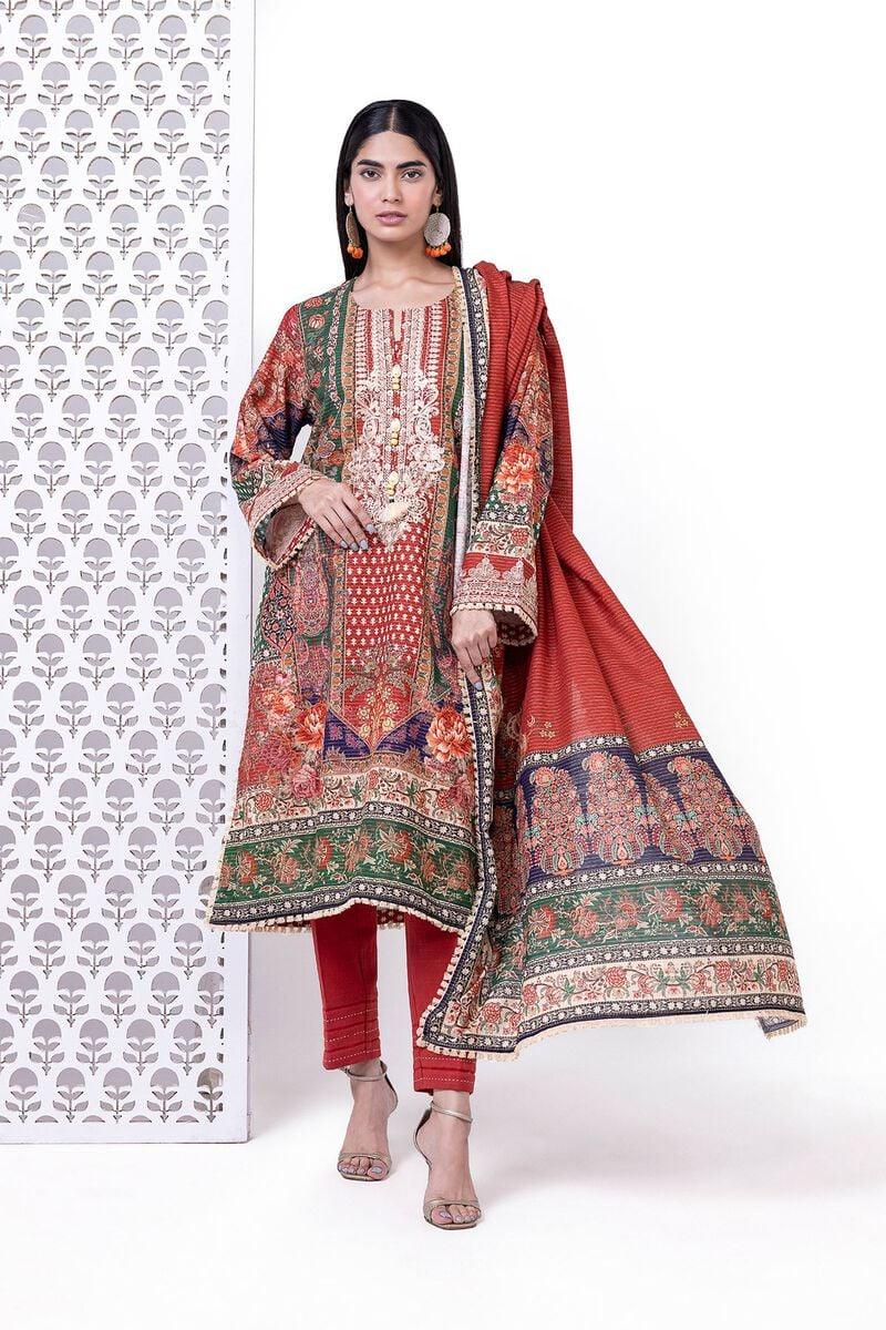 Khaadi | My Winter Mood | LKM02 - Rang-e-Khaas