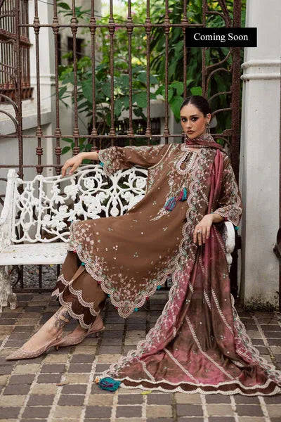 Marjjan | Lovella Winter 25 | MEV-47 B (COFFEE) - Rang-e-Khaas