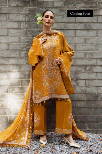 Marjjan | Lovella Winter 25 |MEV-45 A (MUSTARD) - Rang-e-Khaas