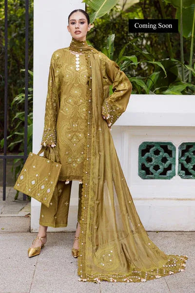Marjjan | Lovella Winter 25 | MEV-43 A (OLIVE) - Rang-e-Khaas