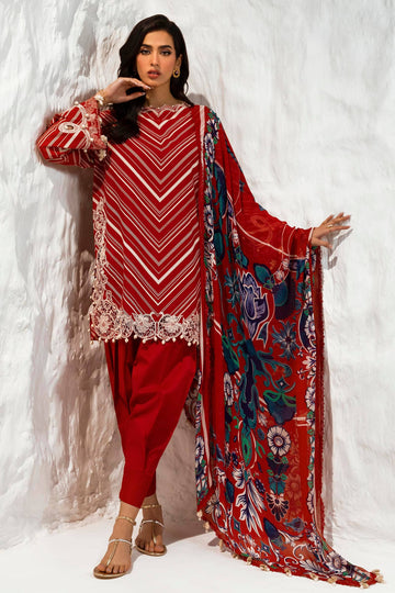 Sana Safinaz | Muzlin Summer 24 | 002A-CI - Rang-e-Khaas