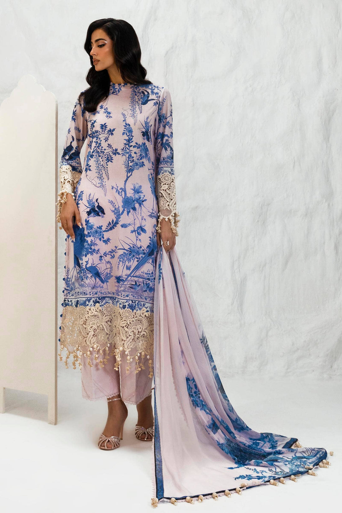 Sana Safinaz | Muzlin Summer 24 | 004B-CI - Rang-e-Khaas