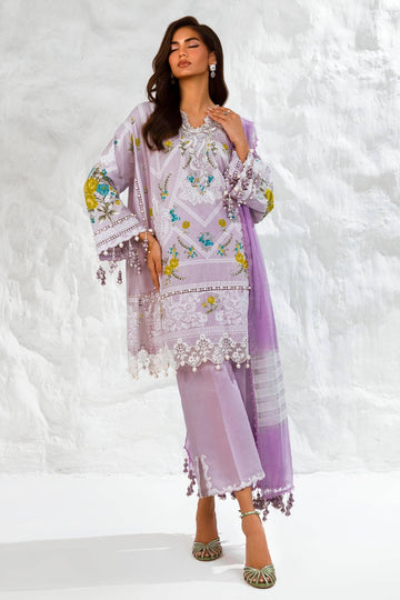 Sana Safinaz | Muzlin Summer 24 | 007A-DG - Rang-e-Khaas