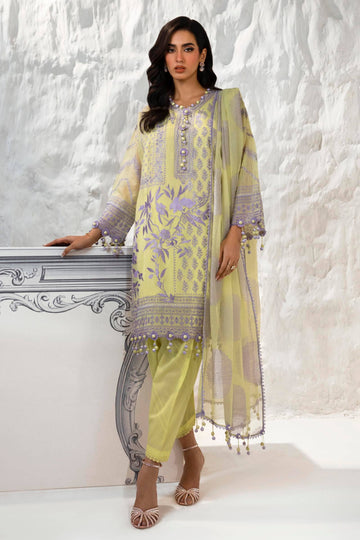 Sana Safinaz | Muzlin Summer 24 | 010A-CT - Rang-e-Khaas