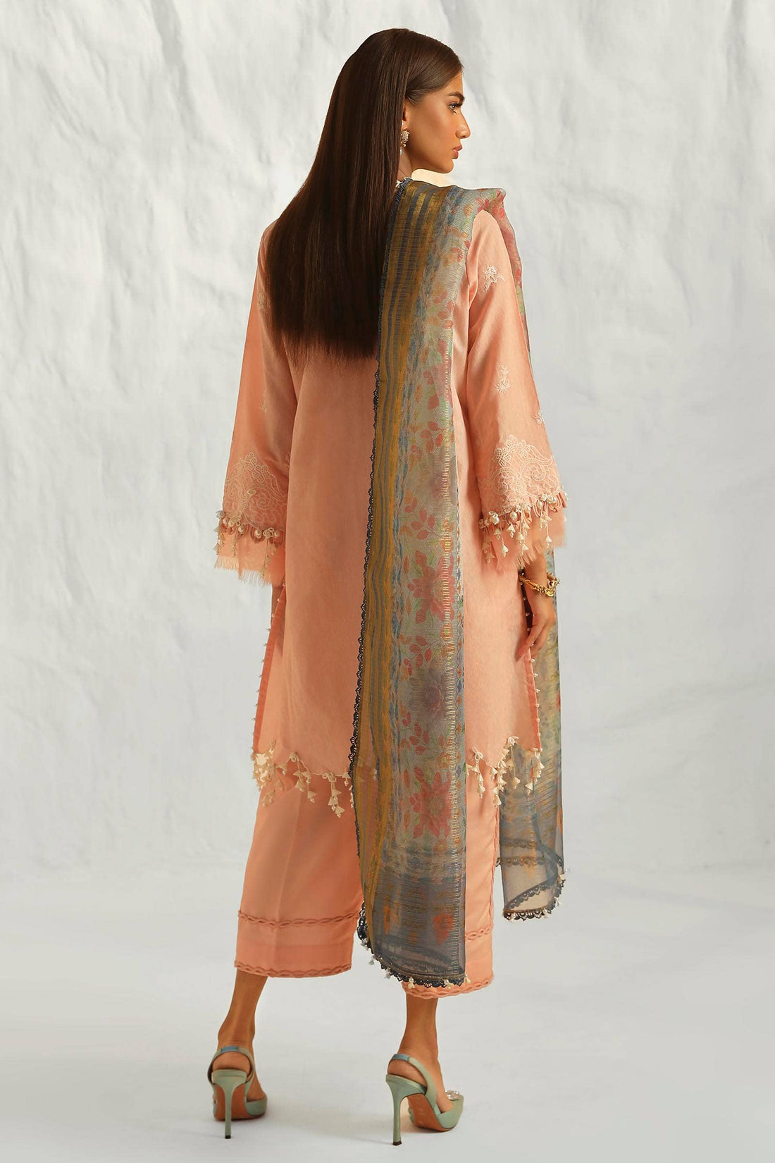 Sana Safinaz | Muzlin Summer 24 | 013A-DH - Rang-e-Khaas