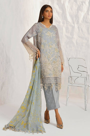Sana Safinaz | Muzlin Summer 24 | 016A-CJ - Rang-e-Khaas