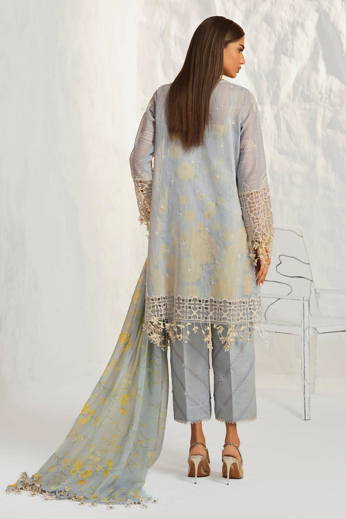 Sana Safinaz | Muzlin Summer 24 | 016A-CJ - Rang-e-Khaas