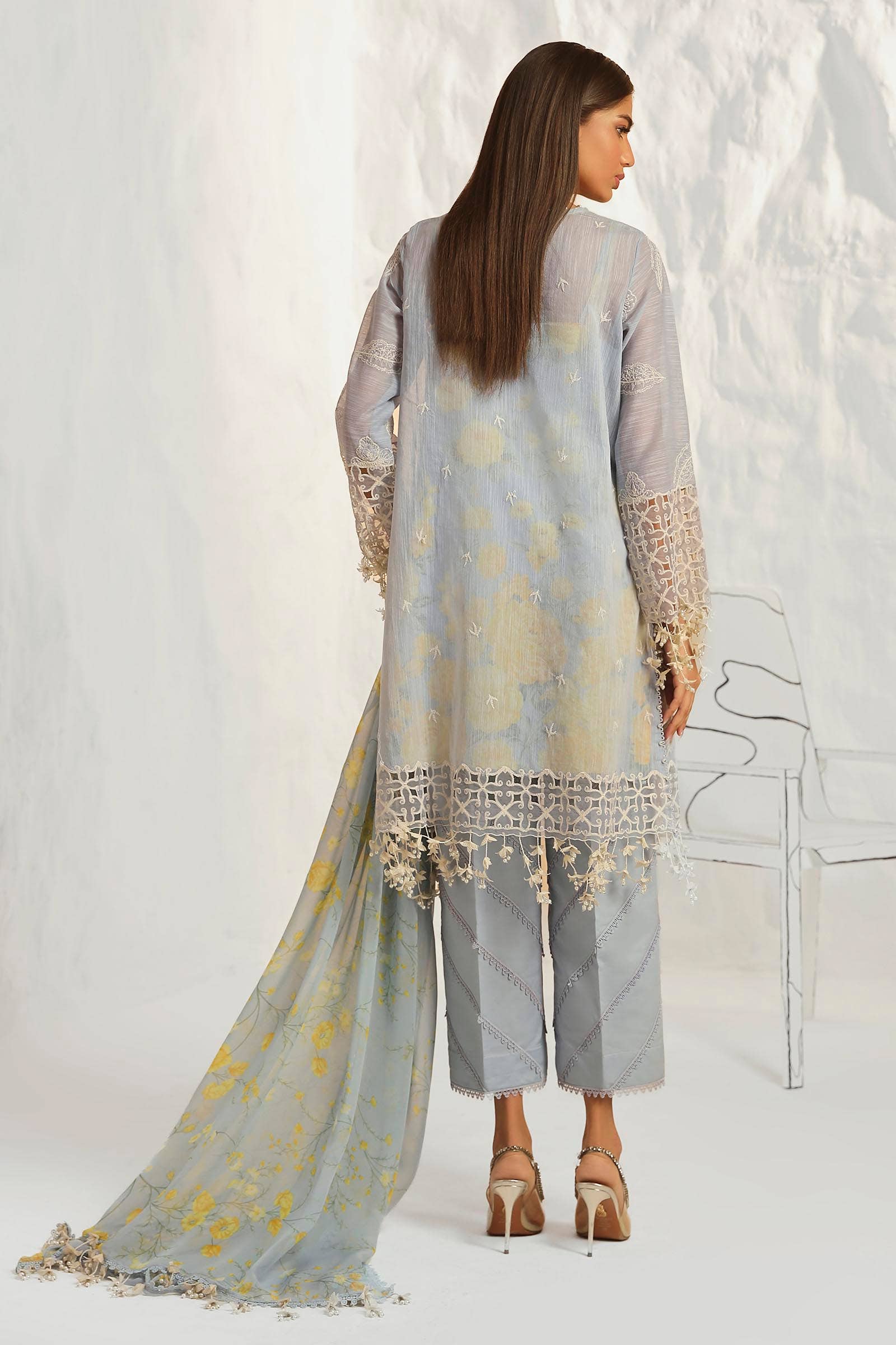 Sana Safinaz | Muzlin Summer 24 | 016A-CJ - Rang-e-Khaas