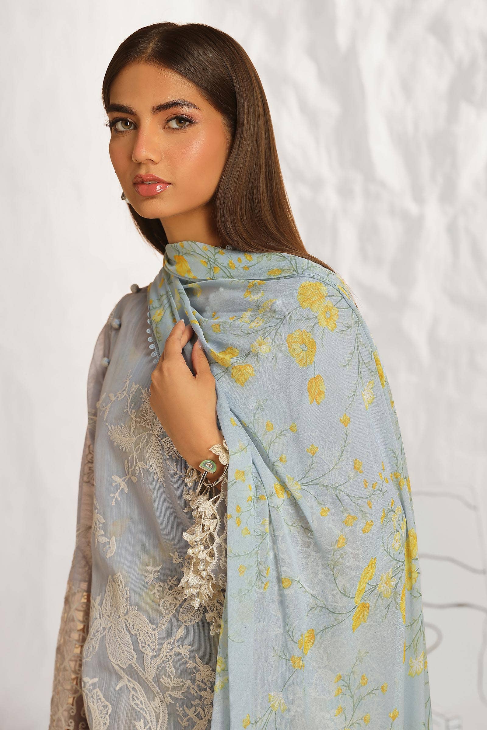 Sana Safinaz | Muzlin Summer 24 | 016A-CJ - Rang-e-Khaas