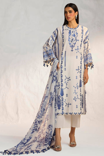 Sana Safinaz | Muzlin Summer 24 | 017A-CJ - Rang-e-Khaas