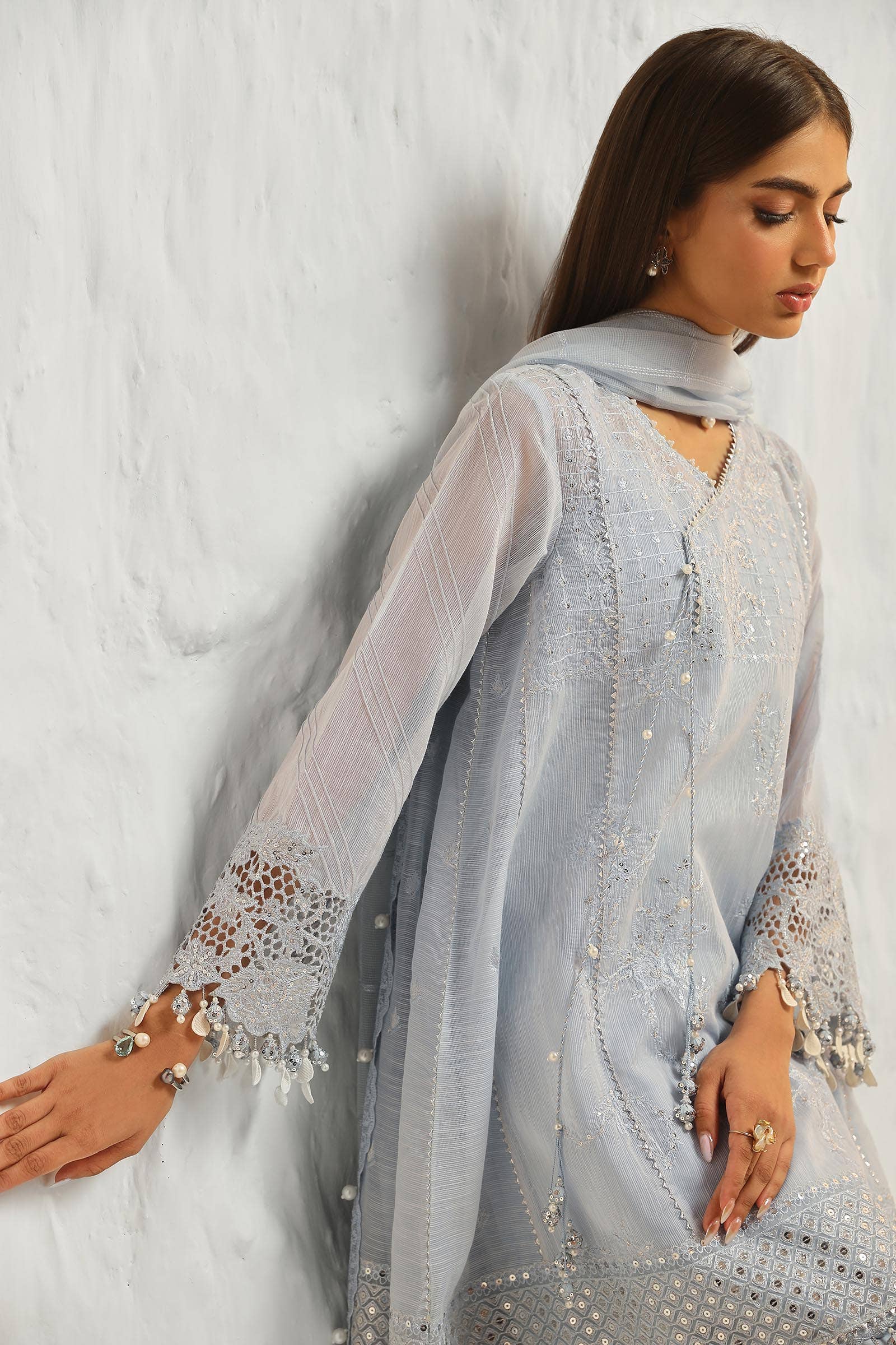 Sana Safinaz | Muzlin Summer 24 | 020A-CV - Rang-e-Khaas