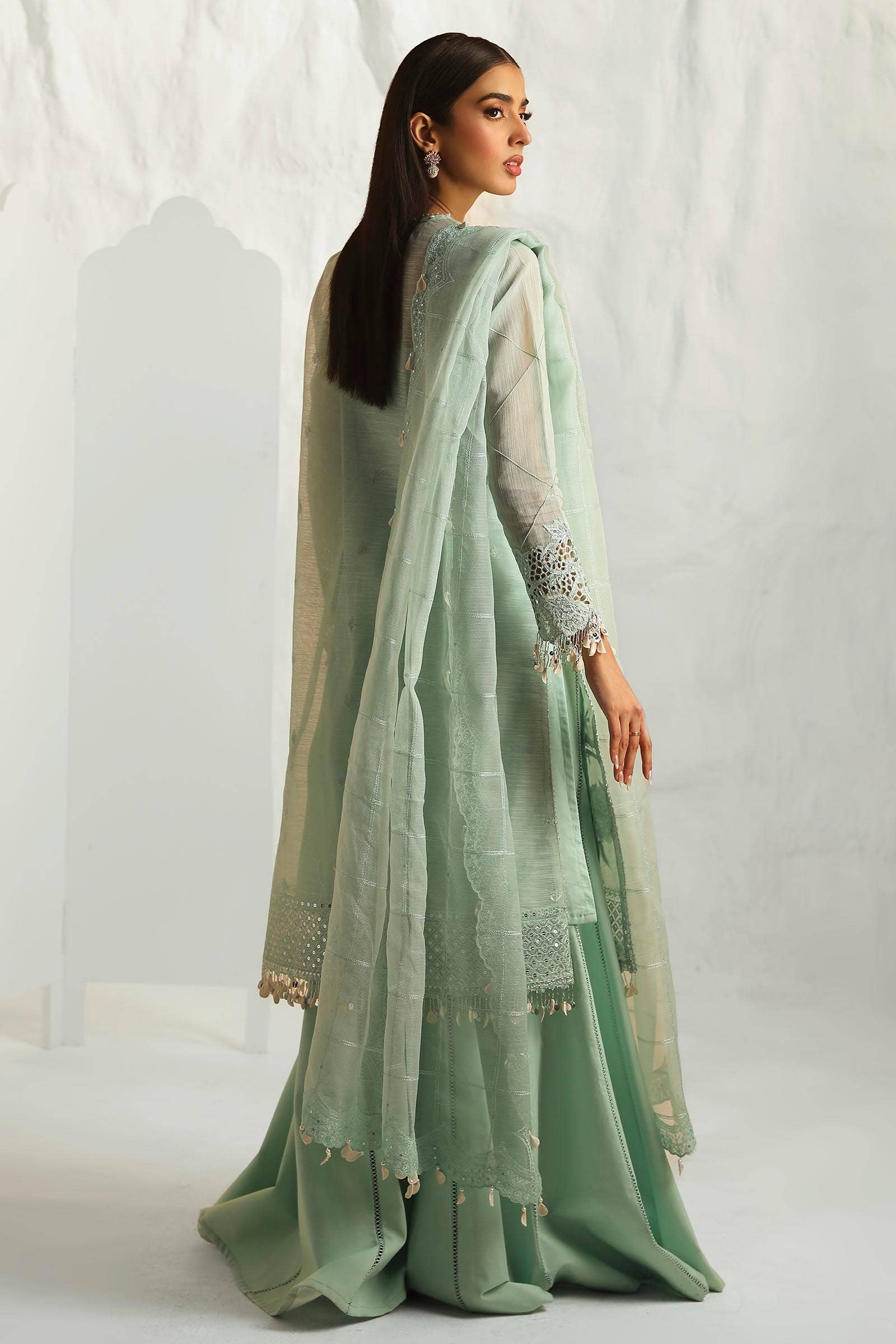 Sana Safinaz | Muzlin Summer 24 | 020B-CV - Rang-e-Khaas