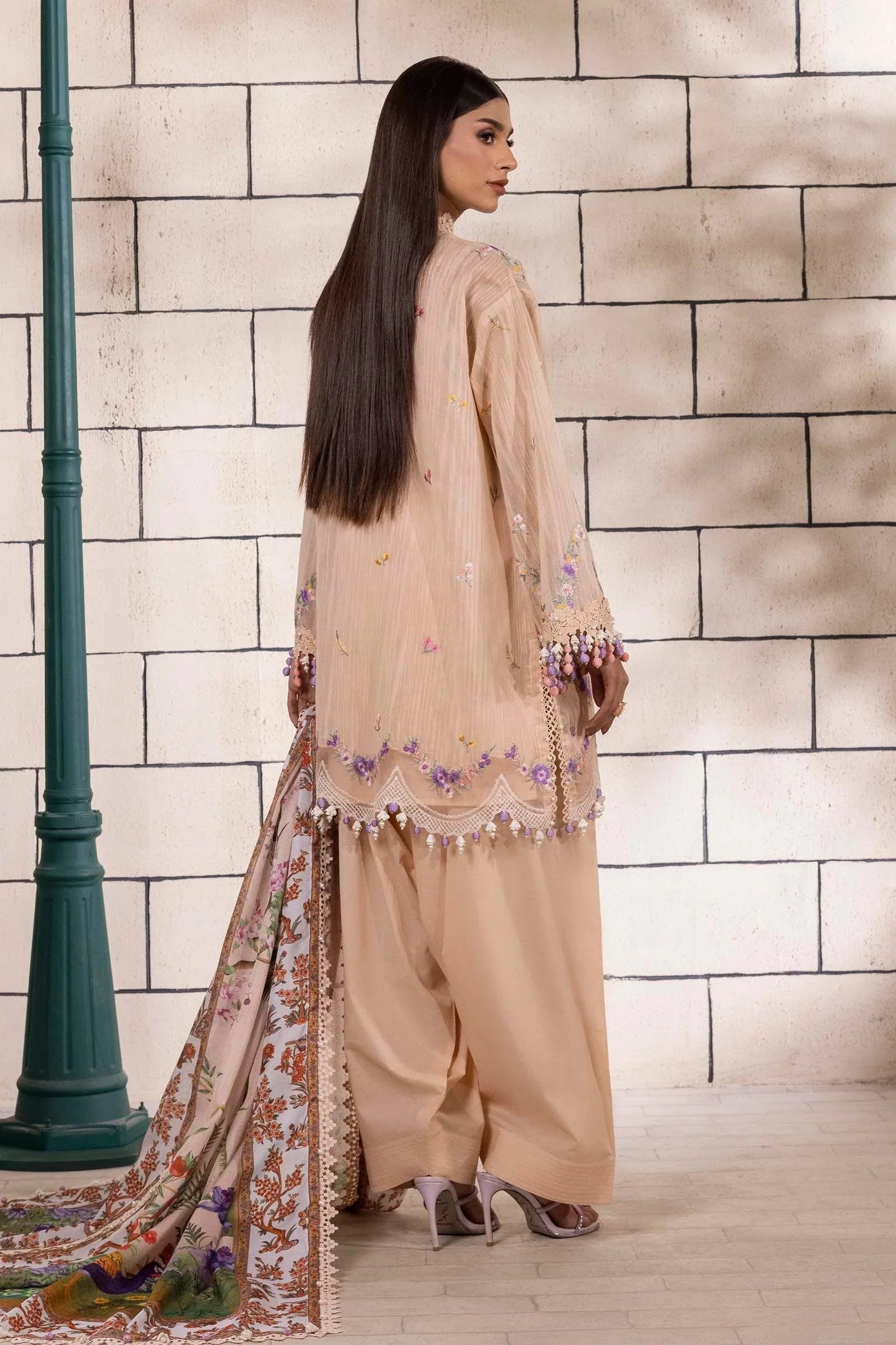 Sana Safinaz | Muzlin Spring 25 | M251-002A-3CV - Rang-e-Khaas