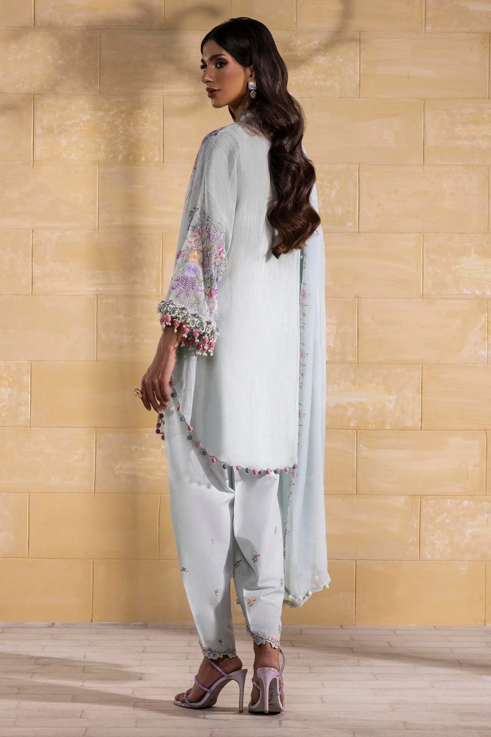 Sana Safinaz | Muzlin Spring 25 | M251-003B-3CJ - Rang-e-Khaas