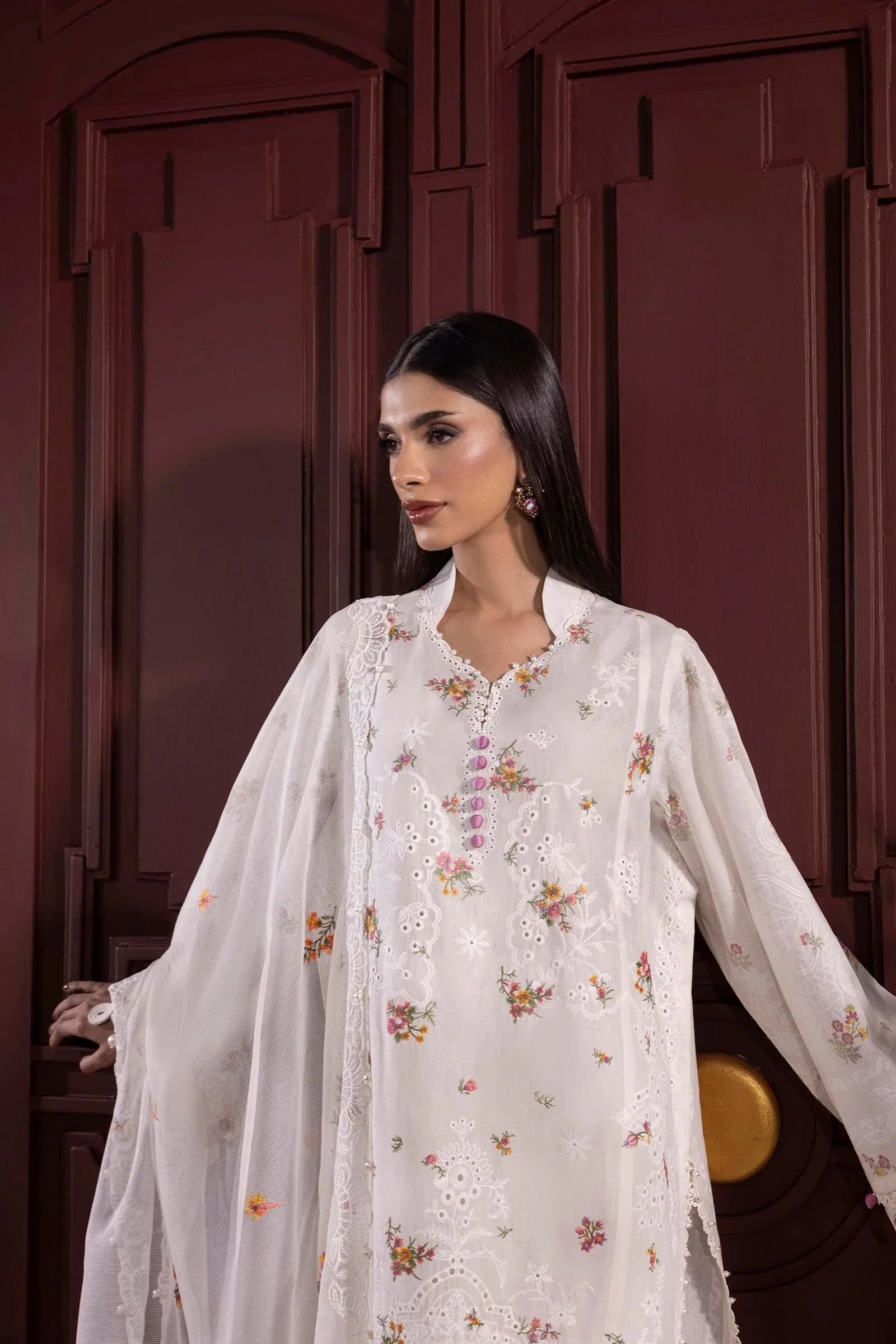 Sana Safinaz | Muzlin Spring 25 | M251-004A-3CT - Rang-e-Khaas