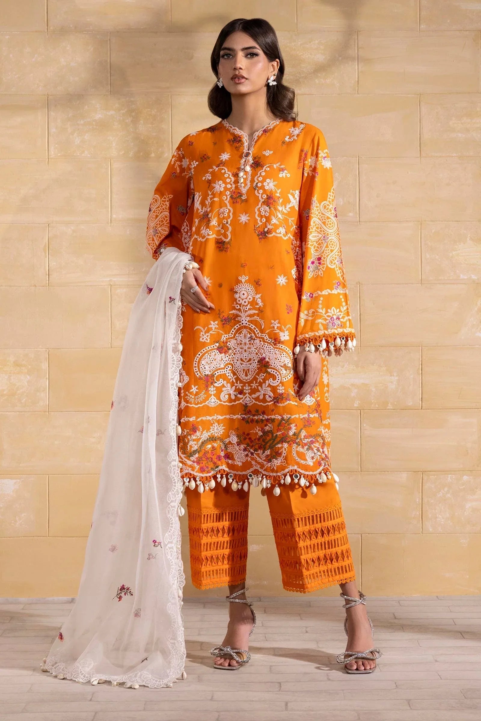Sana Safinaz | Muzlin Spring 25 | M251-004B-3CT - Rang-e-Khaas