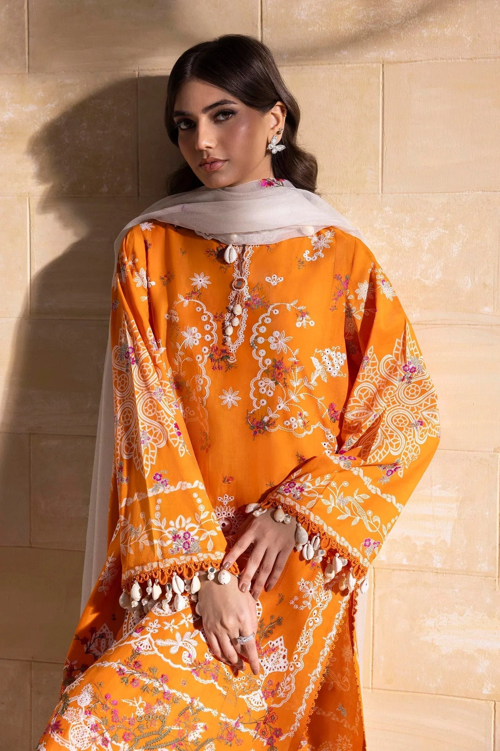Sana Safinaz | Muzlin Spring 25 | M251-004B-3CT - Rang-e-Khaas