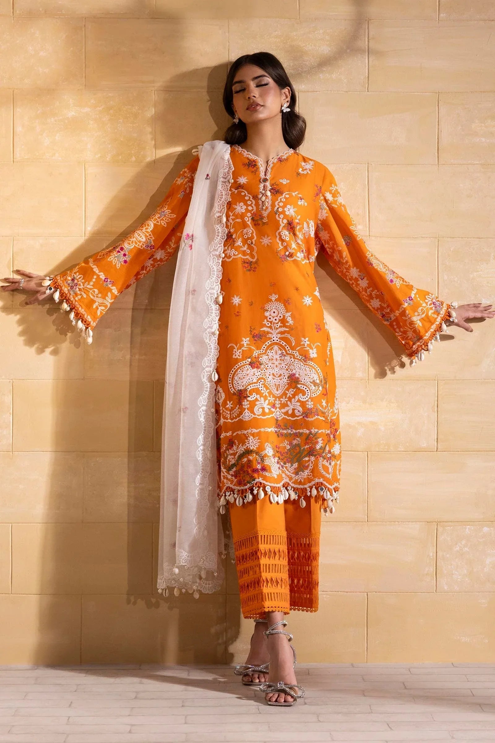 Sana Safinaz | Muzlin Spring 25 | M251-004B-3CT - Rang-e-Khaas