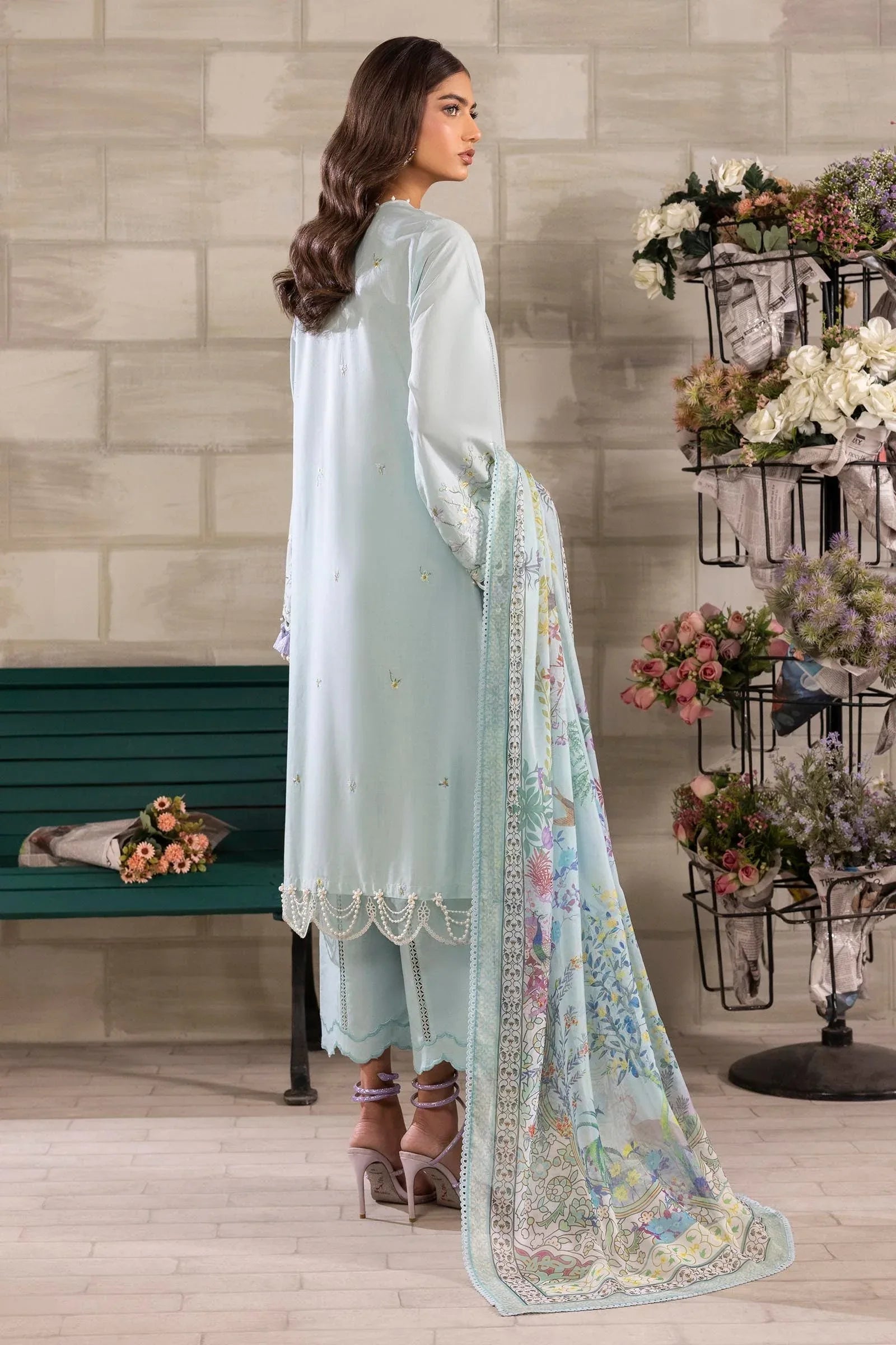 Sana Safinaz | Muzlin Spring 25 | M251-005A-3CL - Rang-e-Khaas
