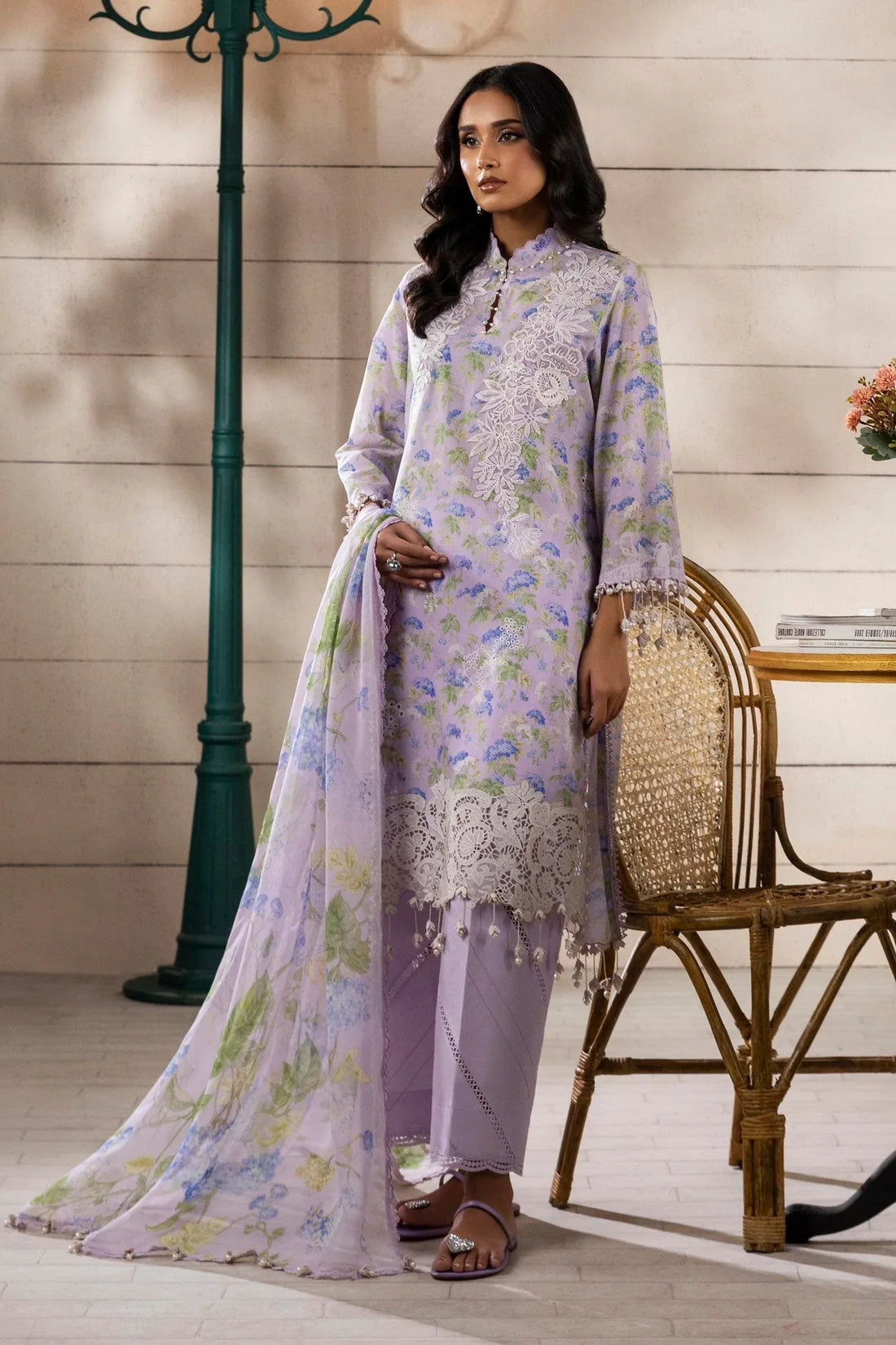 Sana Safinaz | Muzlin Spring 25 | M251-006A-3CI - Rang-e-Khaas