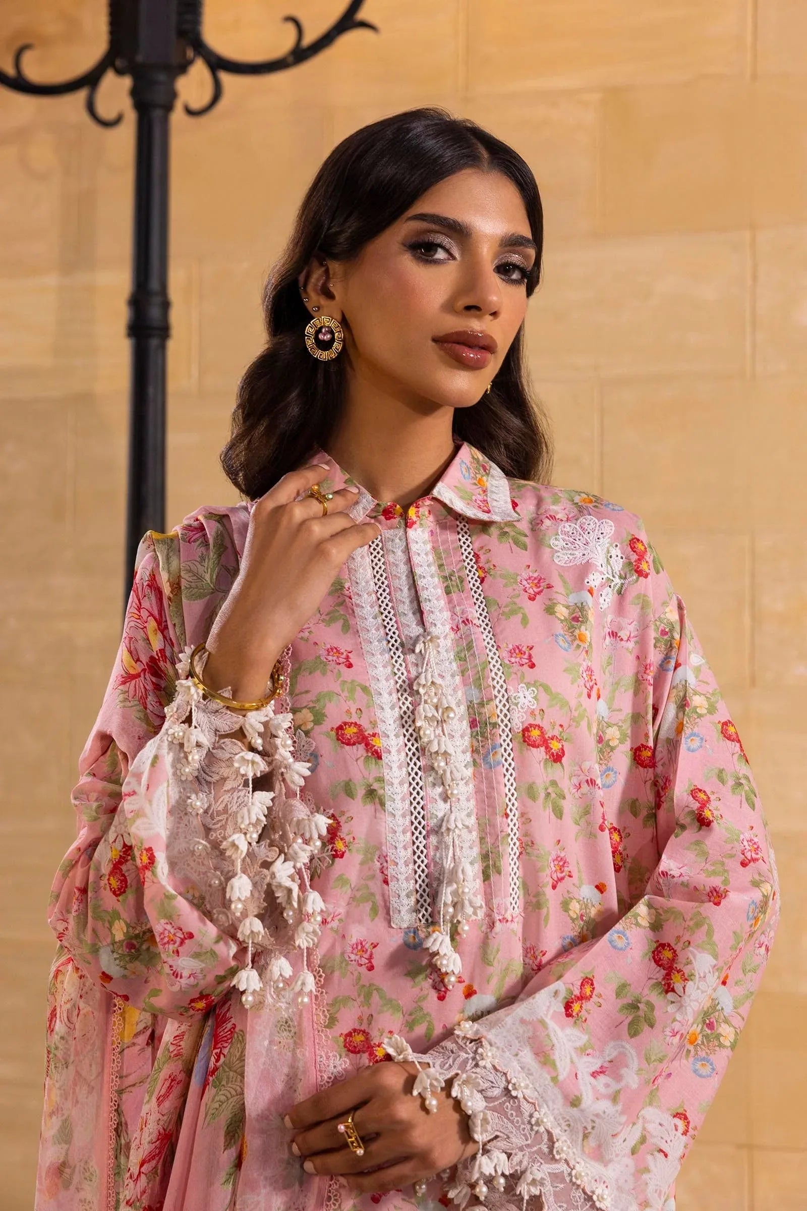 Sana Safinaz | Muzlin Spring 25 | M251-007A-3CI - Rang-e-Khaas