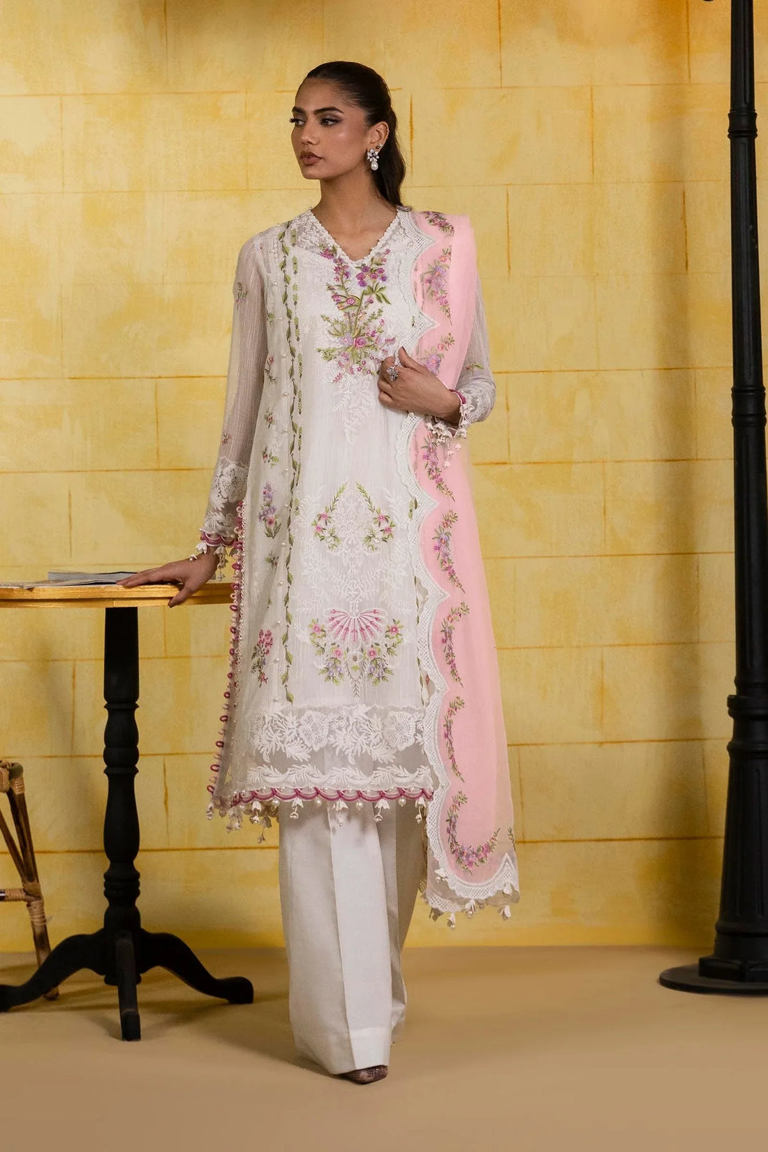 Sana Safinaz | Muzlin Spring 25 | M251-009A-3CT - Rang-e-Khaas