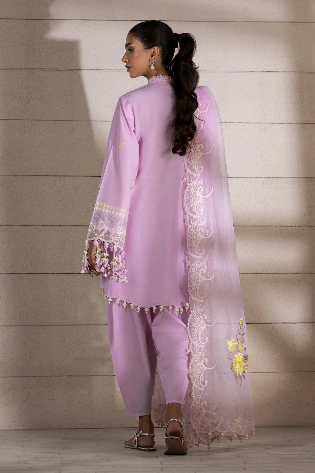 Sana Safinaz | Muzlin Spring 25 | M251-010B-3CS - Rang-e-Khaas