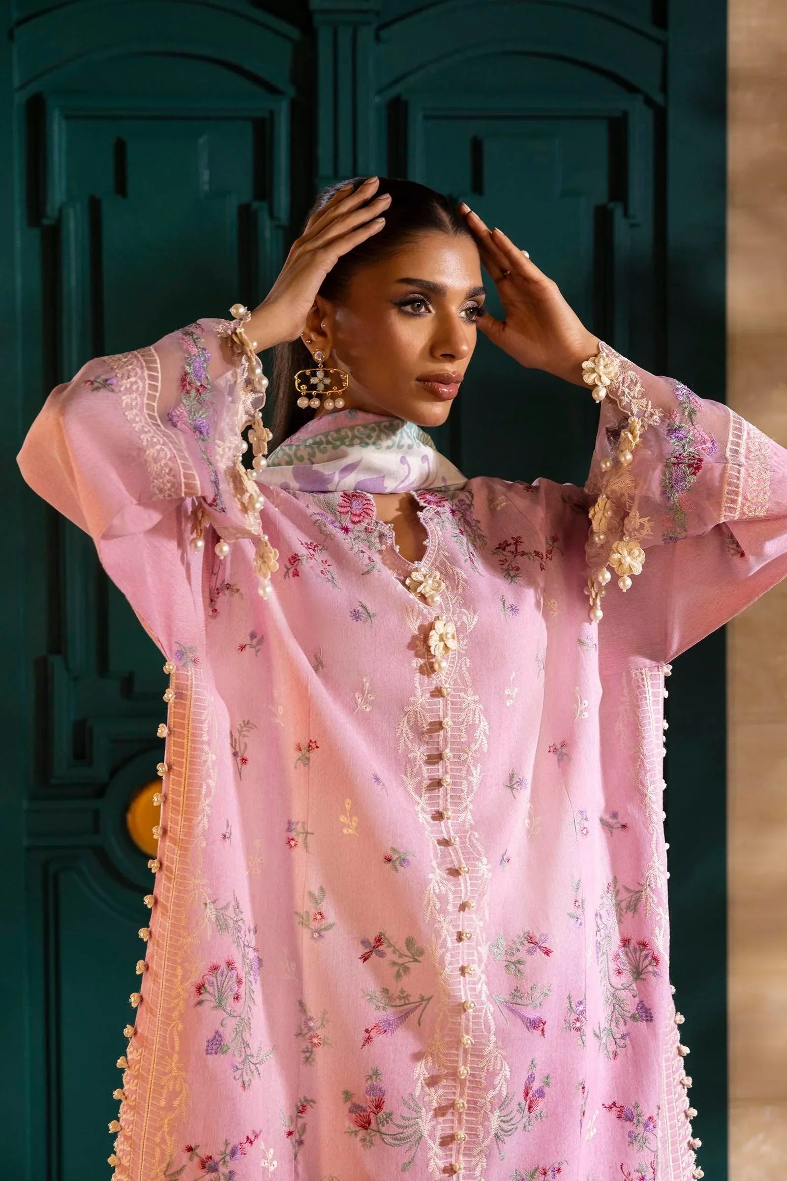 Sana Safinaz | Muzlin Spring 25 | M251-011A-3CV - Rang-e-Khaas