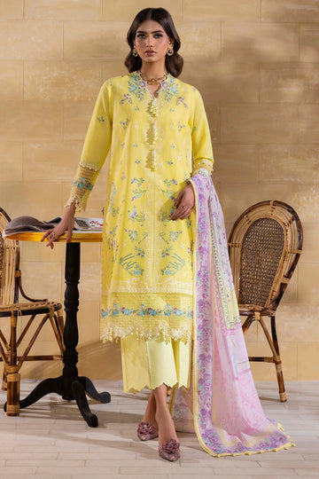 Sana Safinaz | Muzlin Spring 25 | M251-011B-3CV - Rang-e-Khaas