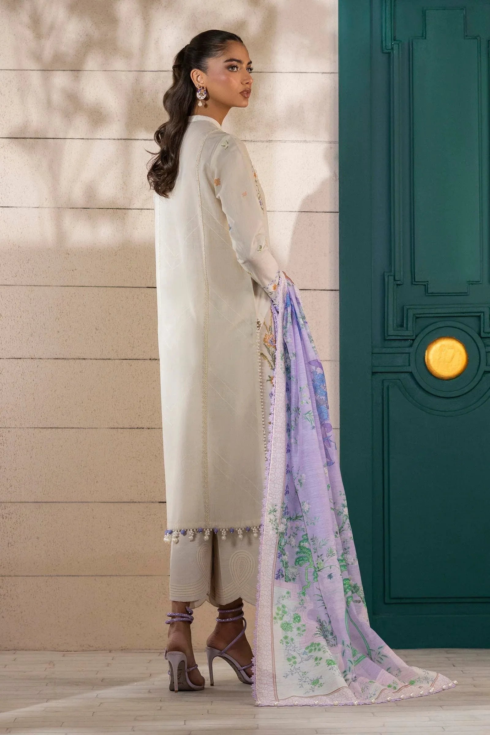 Sana Safinaz | Muzlin Spring 25 | M251-012A-3CV - Rang-e-Khaas