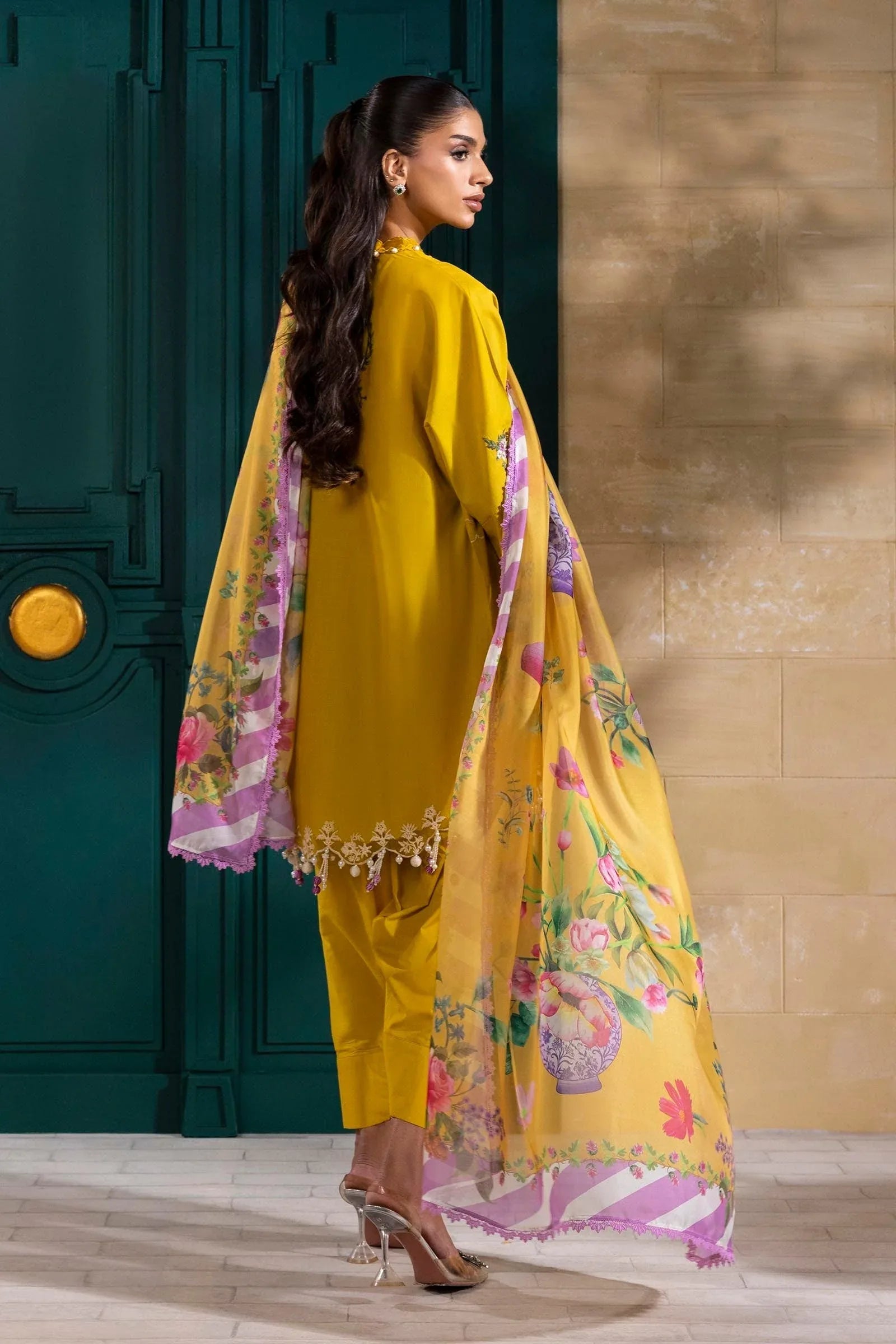 Sana Safinaz | Muzlin Spring 25 | M251-013B-3CL - Rang-e-Khaas