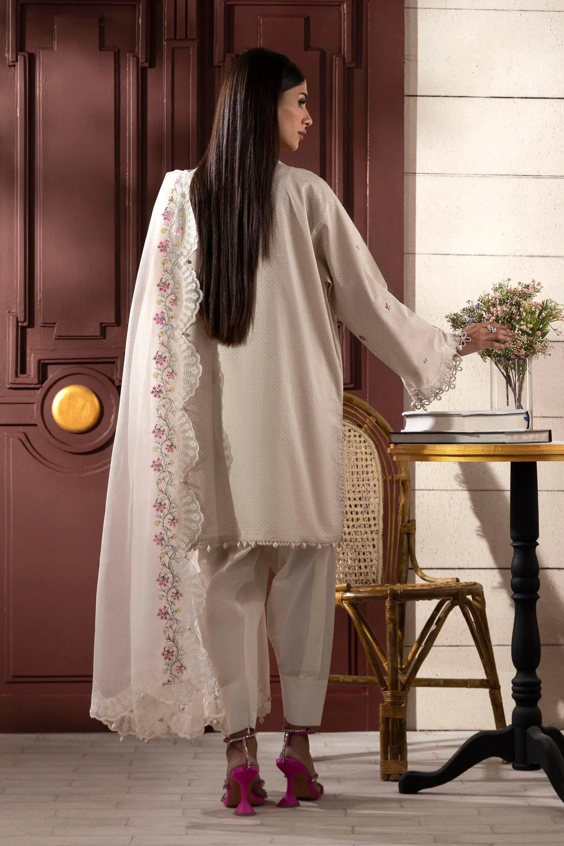 Sana Safinaz | Muzlin Spring 25 | M251-014A-3CT - Rang-e-Khaas