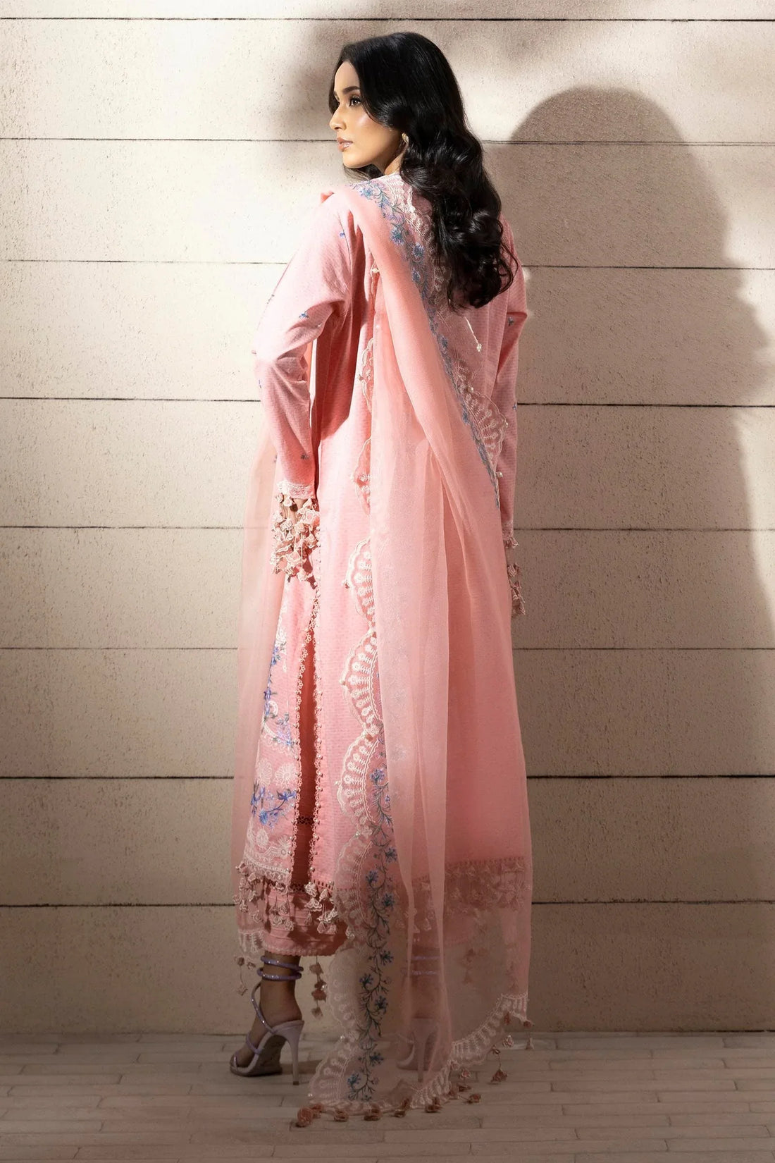 Sana Safinaz | Muzlin Spring 25 | M251-014B-3CT - Rang-e-Khaas