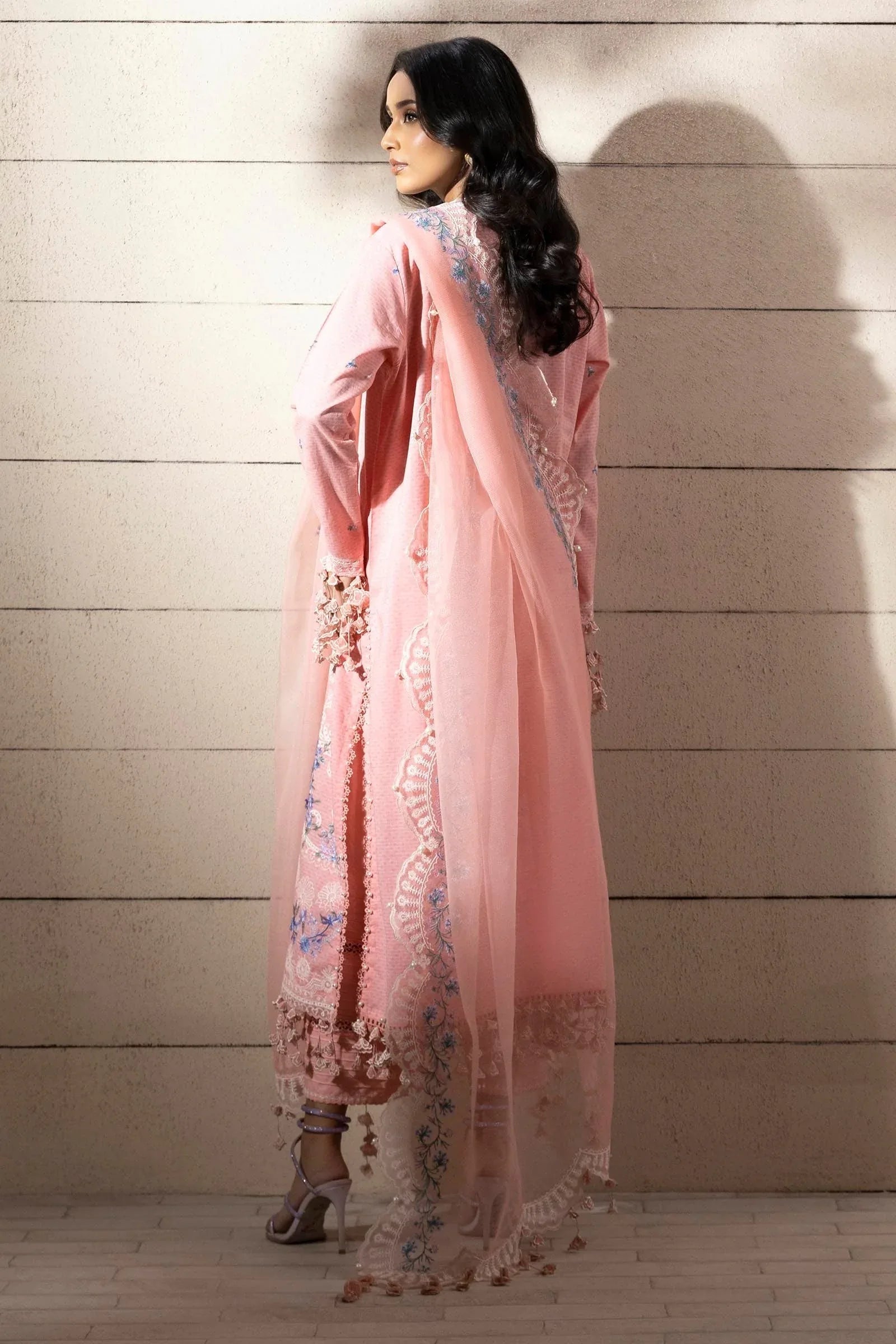 Sana Safinaz | Muzlin Spring 25 | M251-014B-3CT - Rang-e-Khaas