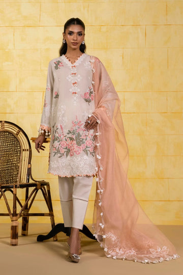 Sana Safinaz | Muzlin Spring 25 | M251-016A-3CT - Rang-e-Khaas
