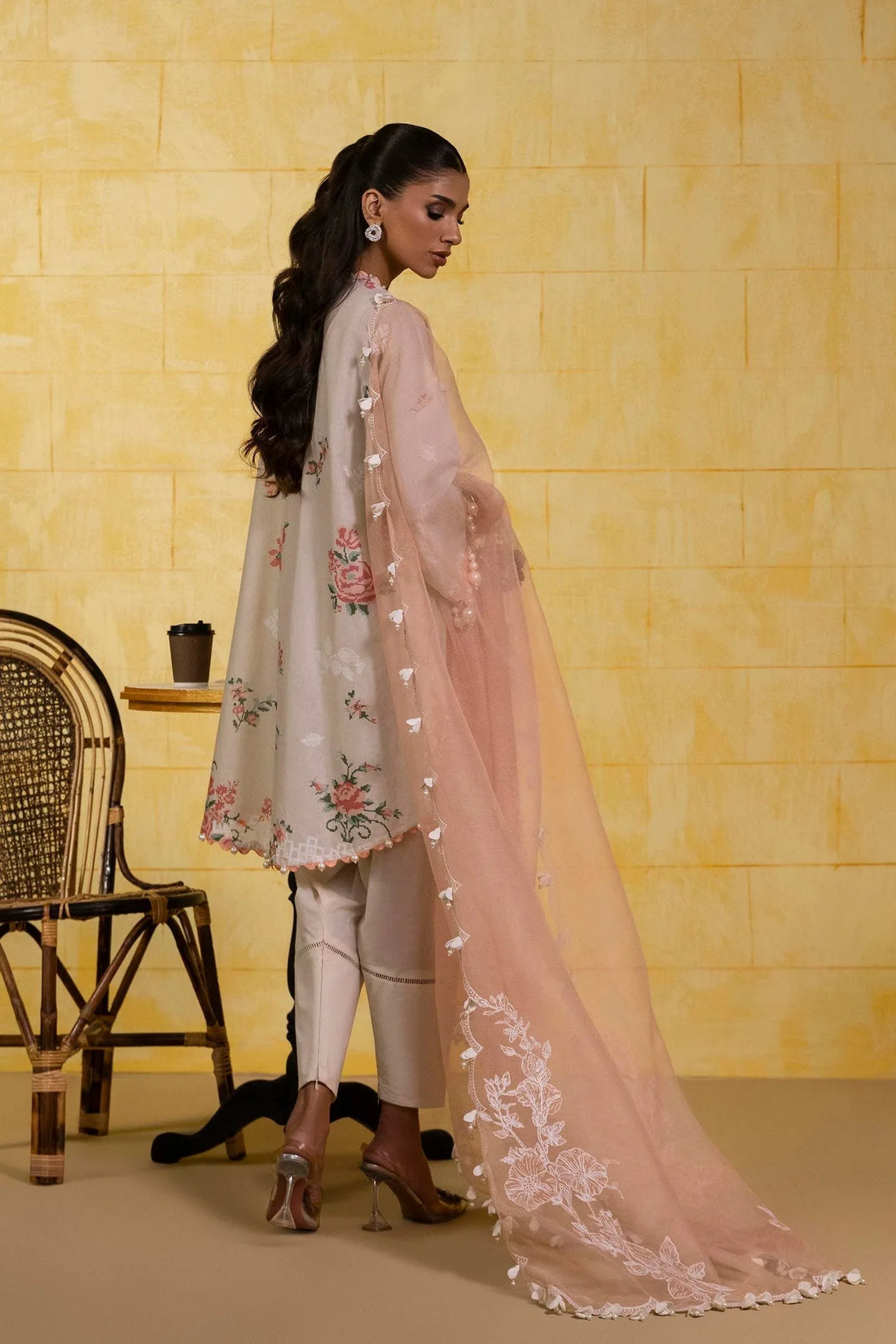 Sana Safinaz | Muzlin Spring 25 | M251-016A-3CT - Rang-e-Khaas