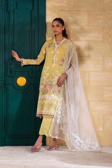 Sana Safinaz | Muzlin Spring 25 | M251-016B-3CT - Rang-e-Khaas