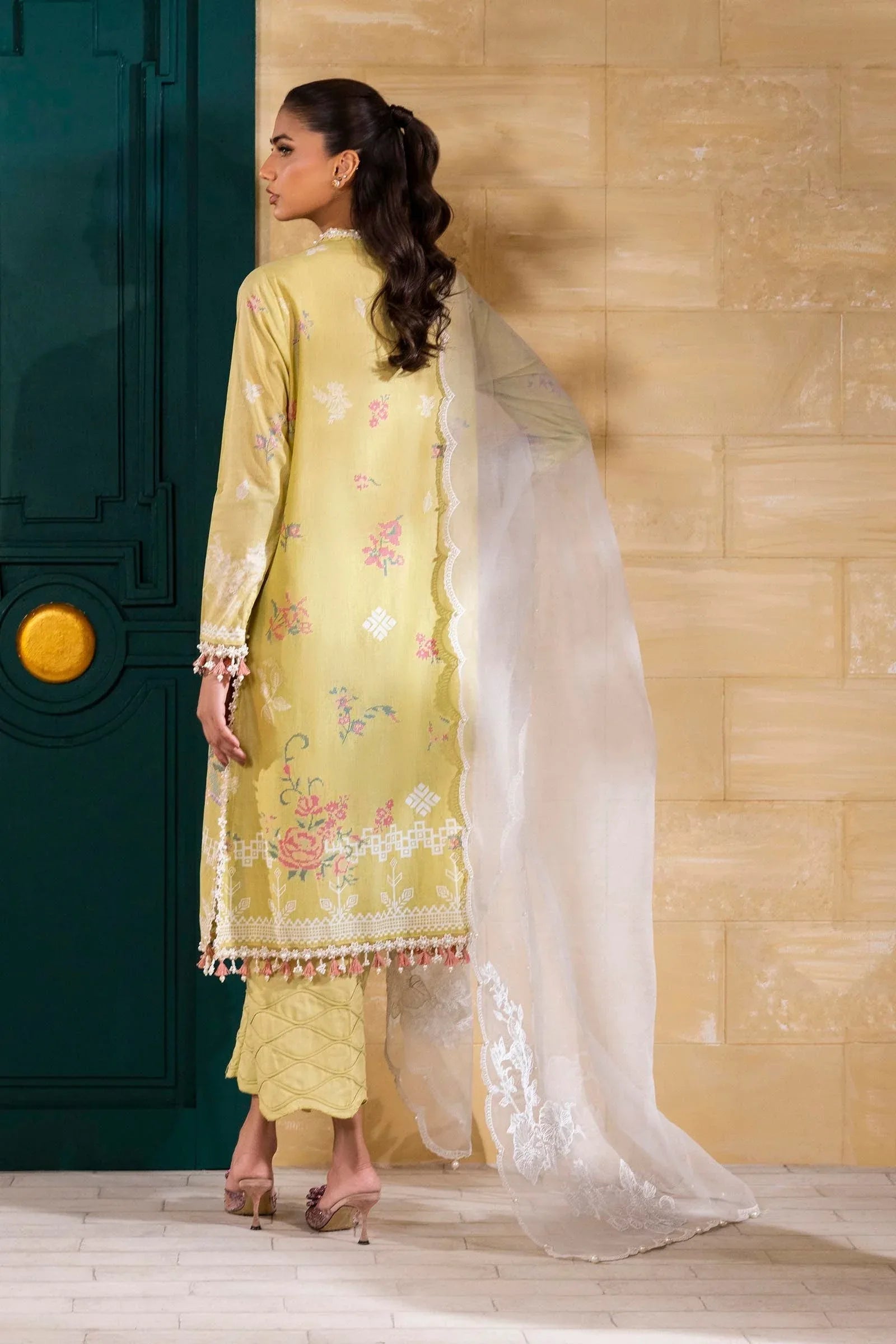 Sana Safinaz | Muzlin Spring 25 | M251-016B-3CT - Rang-e-Khaas