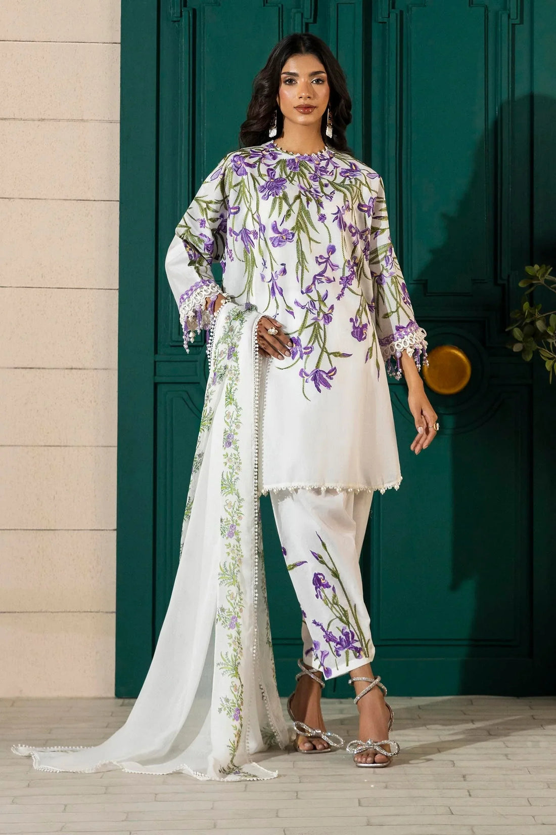 Sana Safinaz | Muzlin Spring 25 | M251-017A-3CJ - Rang-e-Khaas