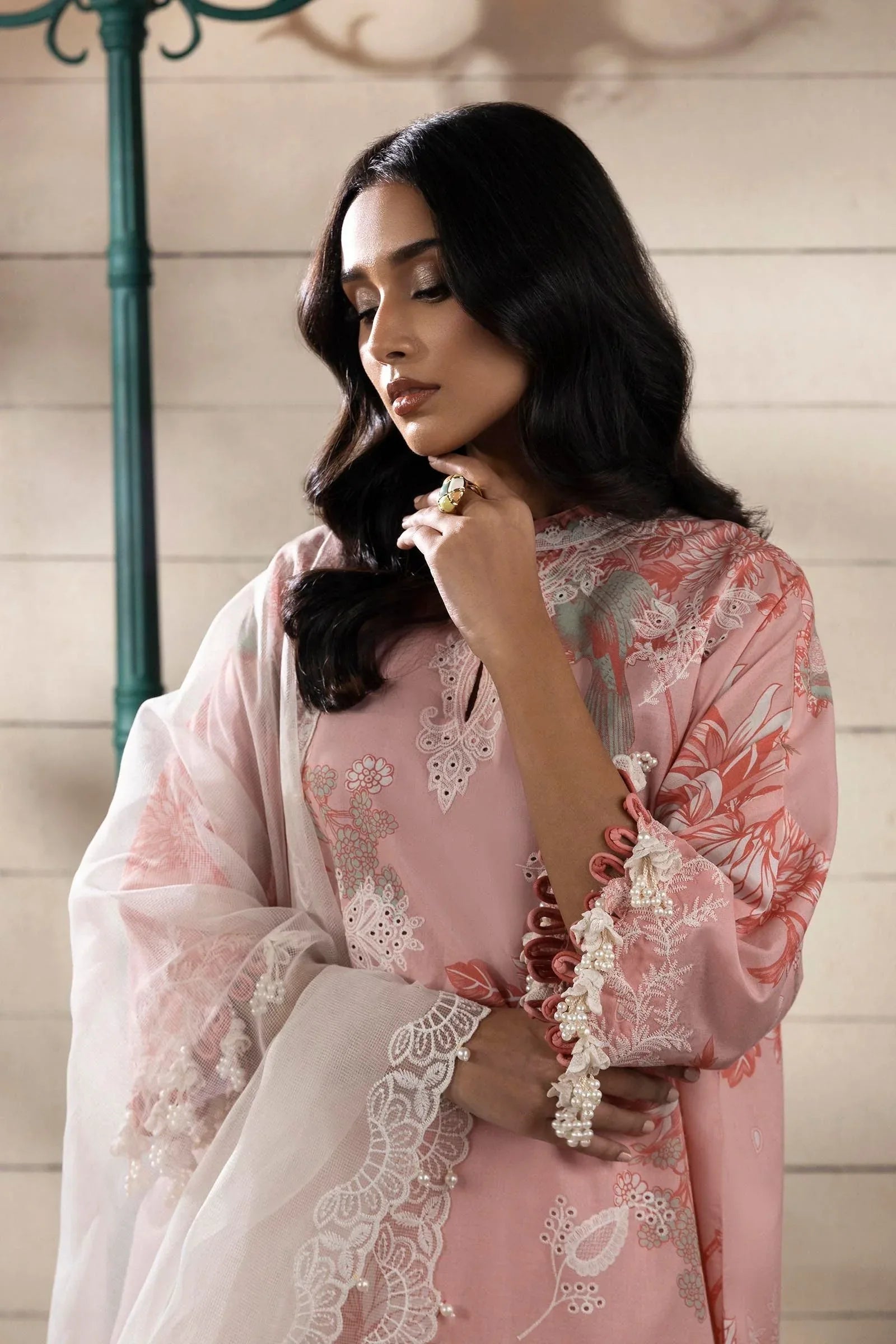 Sana Safinaz | Muzlin Spring 25 | M251-020A-3CS - Rang-e-Khaas