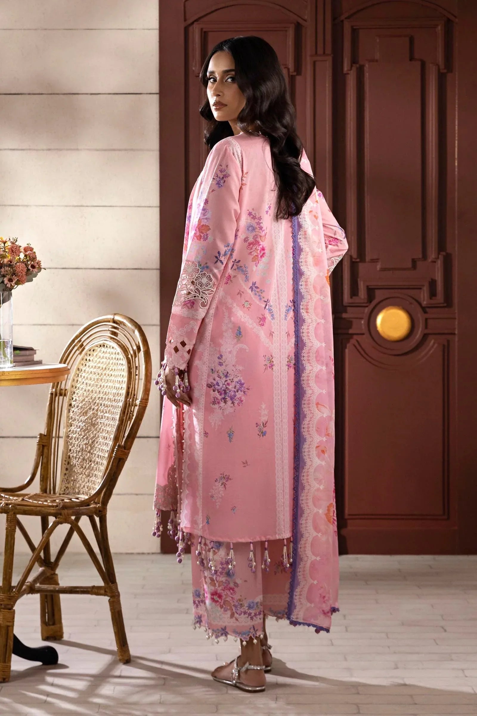 Sana Safinaz | Muzlin Spring 25 | M251-021A-3CI - Rang-e-Khaas