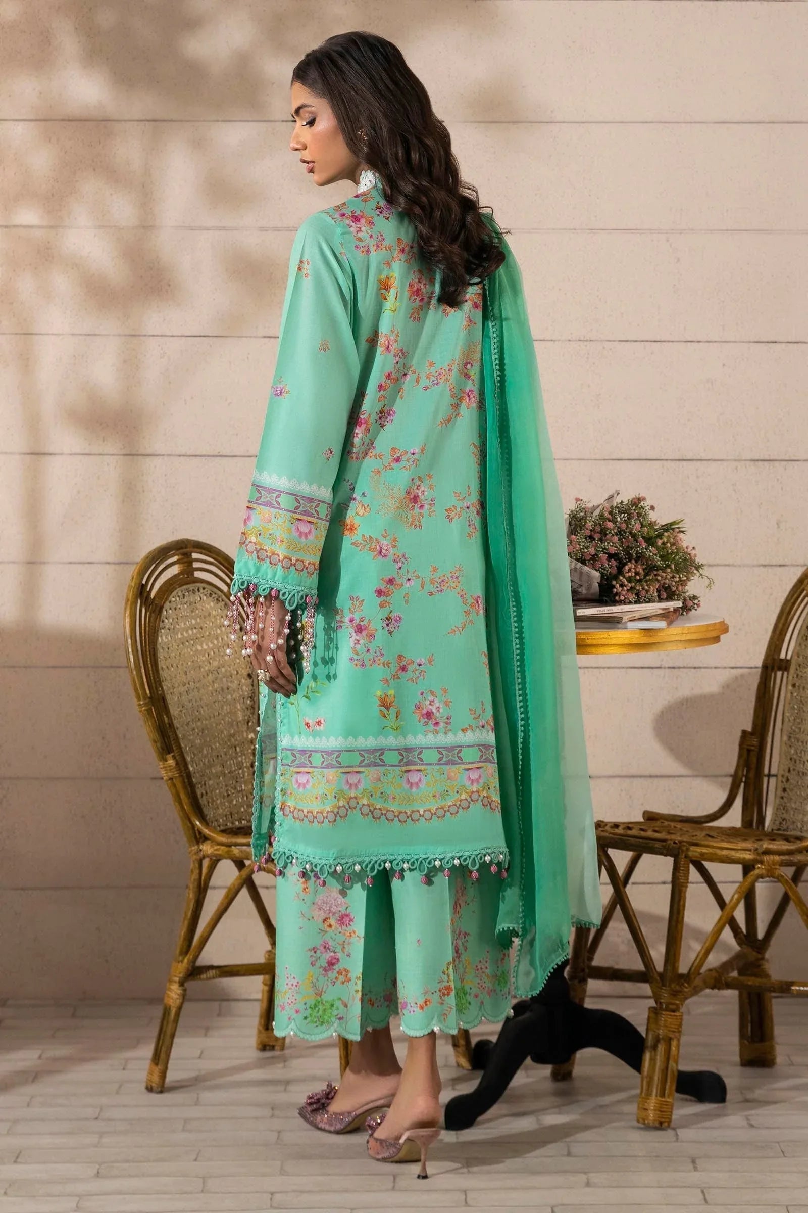 Sana Safinaz | Muzlin Spring 25 | M251-023B-3CI - Rang-e-Khaas